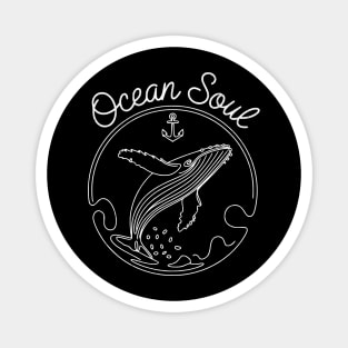 Ocean Soul Dark Magnet